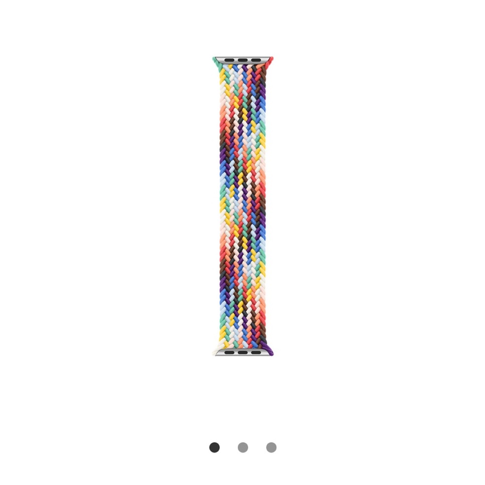 Apple Watch Woven Multicolor Band Strap for 40mm watch - Picture 2 of 6